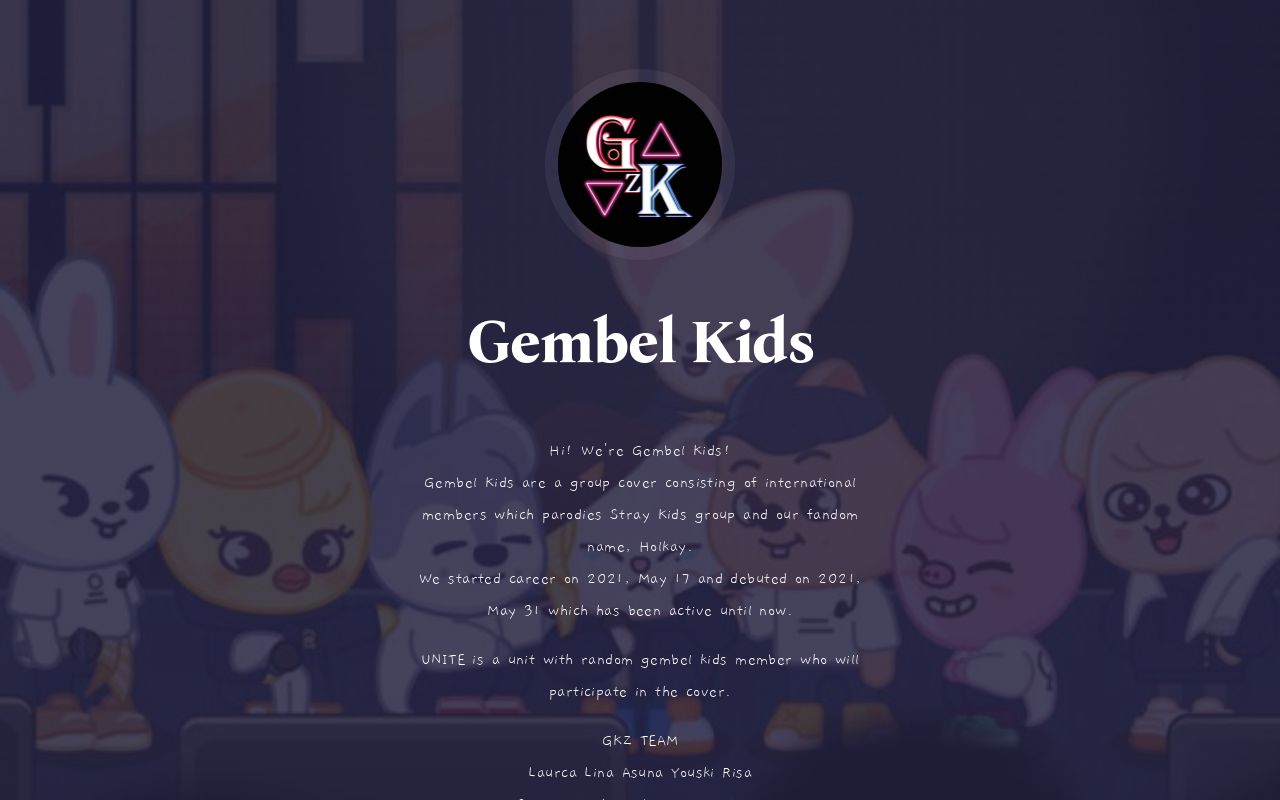 Gembel Kids Official Homepage
